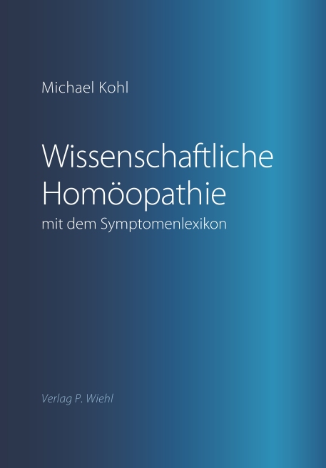 Titelbild: Wissenschaftliche Homöopathie mit dem Symptomenlexikon