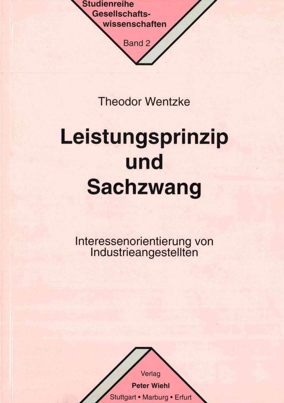 Titelbild: Leistungsprinzip und Sachzwang